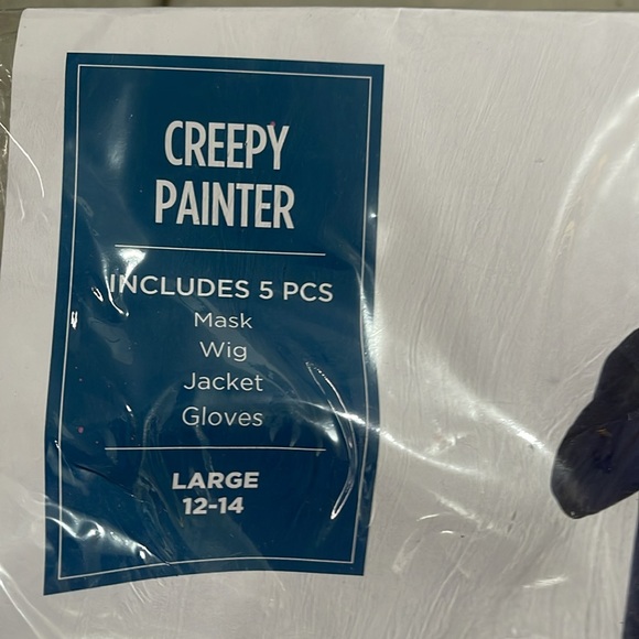 Creepy Painter Children’s Costume! New! - Picture 8 of 8